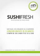 Menu Sushi fresh - Carte et menu sushi fresh paris 11