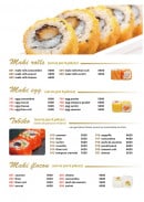 Menu Yoshi - Sashimi et Makis page 3