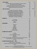 Menu Café Millésimes - Les cocktails, vins et boissons chaudes,..