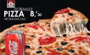 Menu Fast food One Way - La formule pizza à 8,3€