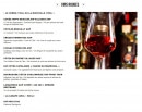 Menu Hippopotamus - Les vins rouges