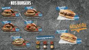 Menu Wakanda factory - Les burgers
