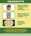 Menu A Burgers - Les desserts