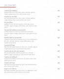 Carte et menu de Cevicheria Bon Bon à Paris 13 — les ceviches