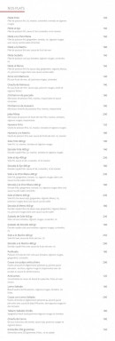 Carte et menu de Cevicheria Bon Bon à Paris 13 — plats