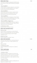 Menu La Vallee Du Kashmir - Les menus page 2