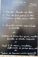 Menu Le Beau Bar - Menu brunch