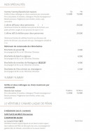 Menu Yinan & Hugo - Les spécialités, yummy,....