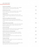 Carte et menu de Cevicheria Bon Bon à Paris 15 — les ceviches