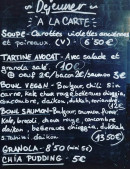 Carte et menu de Good News Coffee Shop à Paris 15 — La carte