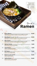 Menu Himeji-jo - Ramen