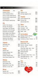 Menu maki night - Les boissons