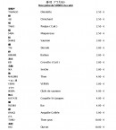 Menu Akasaka - Les sushis suite 