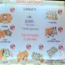Menu Asirama - Les menus japonais