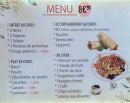 Menu Asirama - Les menus 8.9€