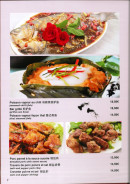 Menu Chez Zhong - Les poissons, porcs, ....
