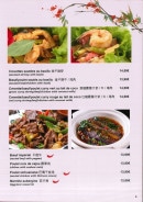 Menu Chez Zhong - Les crevettes, bœufs, …