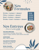 Menu Kambos Poké - Les formules et entrées