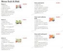 Menu Saveurs de Tokyo - Les menus sushis et makis 