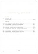 Menu Shang Palace - Grand vins 