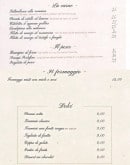 Menu Il Conviviale - Les plats suite