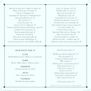 Menu La Compagnie - Les menus