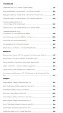 Menu La Scène Thélème - Les vins 3