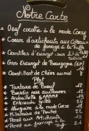 Menu Le Lutin - Exemple de menu