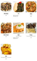 Menu Le Privilège - Les plats suite