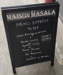 Menu Maison Masala - Menu express