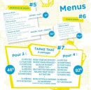 Menu Thaï at Home - Les menus