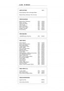 Menu La Porteña - Los Vinos