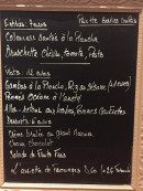 Menu La Table de Philippe - Exemple de menu