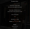 Menu Ose - Menu du jour