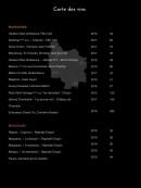 Menu Ose - Vins rouges page 2