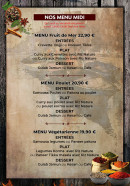 Menu Sai Lounge - Les menus midi