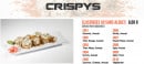 Menu Take Took - Crispys