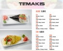 Menu Take Took - Temakis