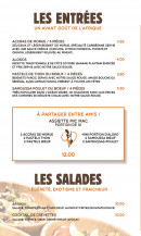 Menu Afrik'N'Fusion - Les entrées et salades