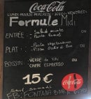 Menu Fontana - La formule midi