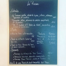 Menu Le Pinceau - Exemple de menu