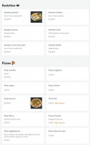 Menu Les 3 Lumières - Les assiettes, pizzas