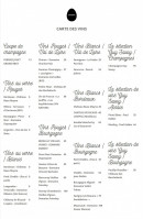 Menu Mama Shelter - Les vins