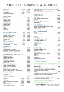 Menu Moncœur - Les bières, apéritifs et cafés bio, ...
