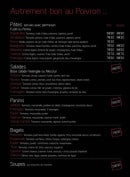 Menu Poivron Rouge - Les pâtes, salades...