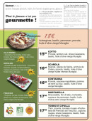 Menu Popine - Les gourmets suite