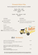 Menu Dolce Vita - Les formules douceurs et risottos