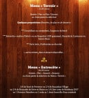 Menu Le Bistrot D'Arthur - Le menu terroir et le menu entrecôte