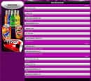Menu Manger la Nuit - les boissons