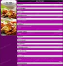 Menu Manger la Nuit - les tex mex